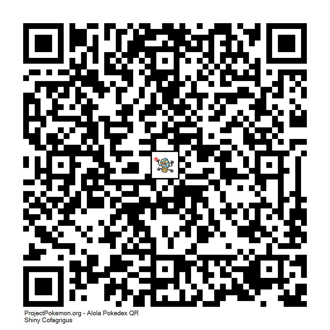 Cdigo QR de Cofagrigus variocolor